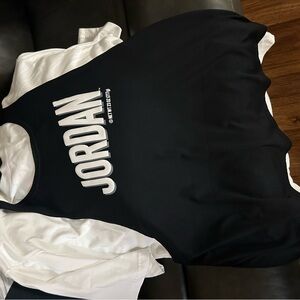 Jordan Black and White Tank Top